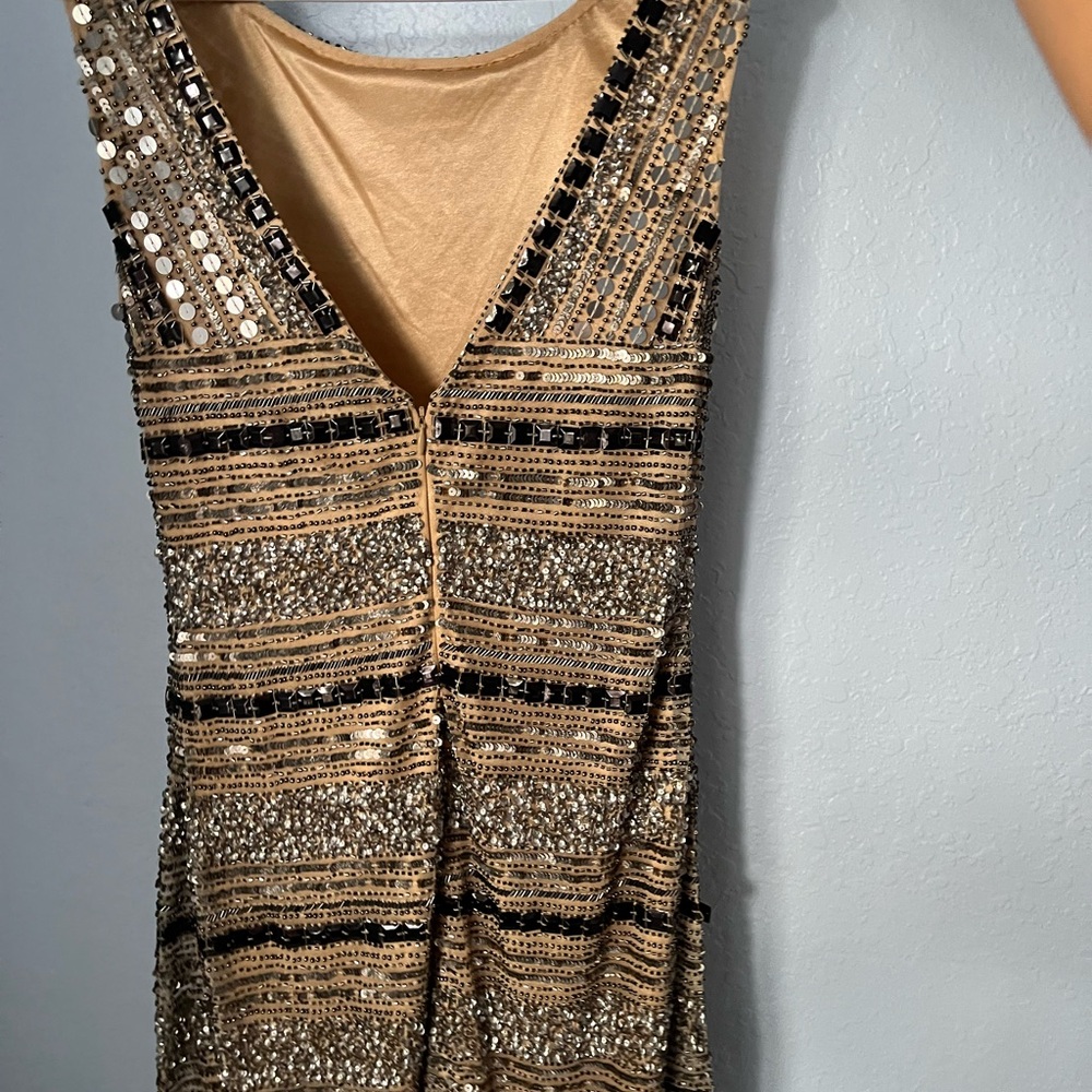 Cache Sequin Dress Size 4 - Picture 8 of 9